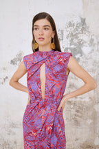 Vestido Syrah Red