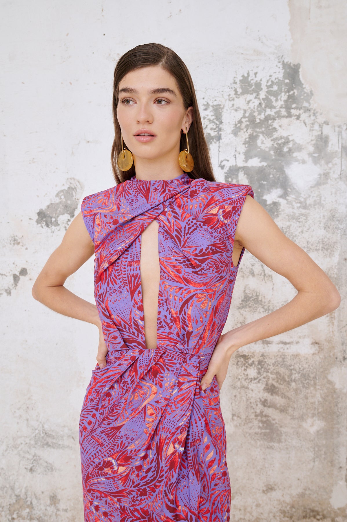 Vestido Syrah Red
