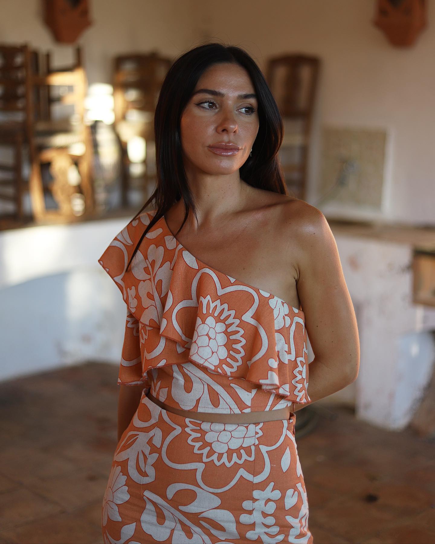 Croptop Reggae Fleurs