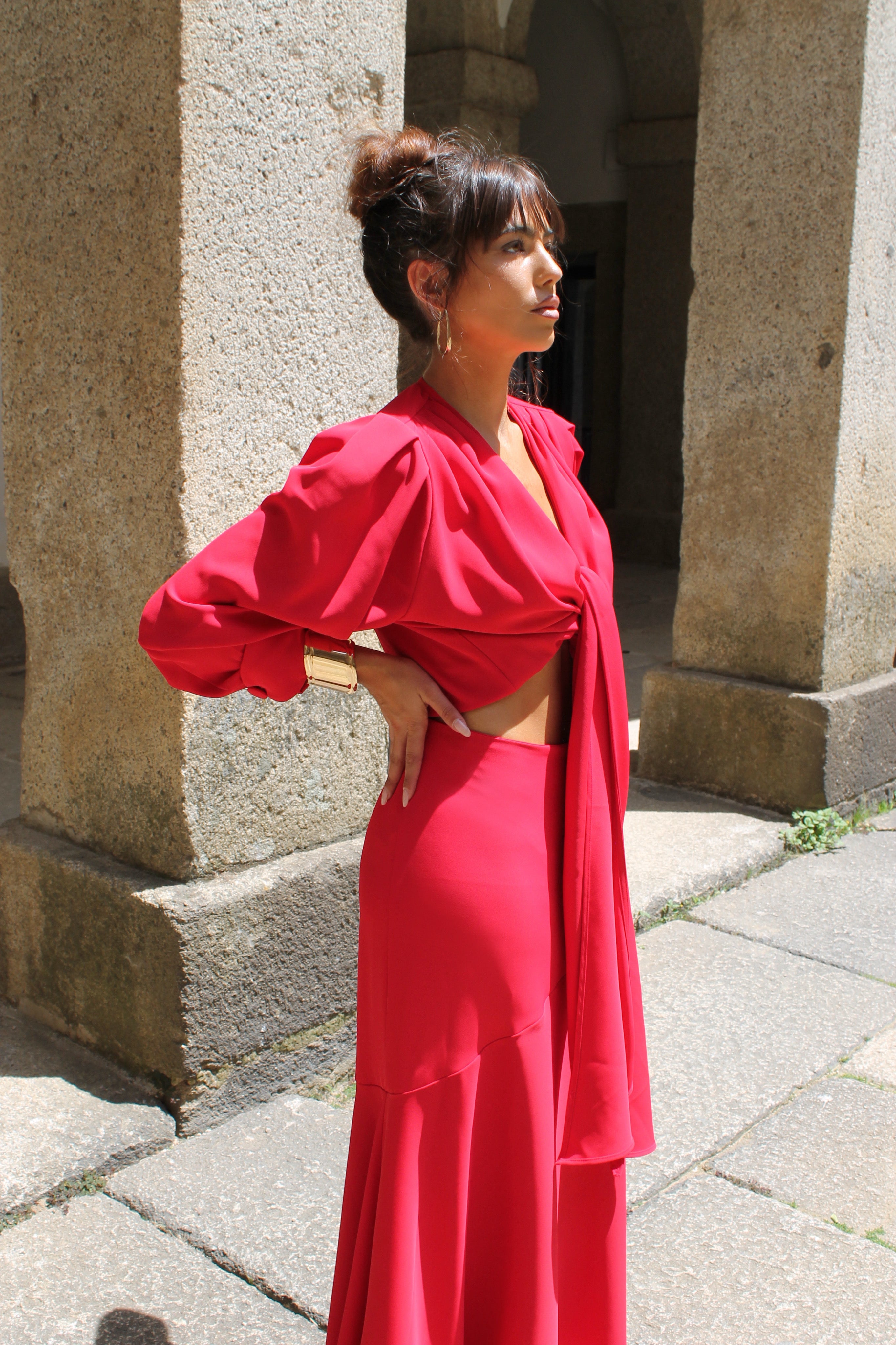 Falda Atria Red