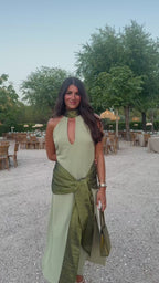 Vestido Midi Sora Salvia