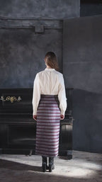 Blusa Ábaco Ecru