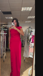 Vestido Largo Vexar Total Red