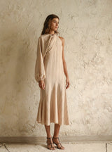 Lusscinia Camel (Vestido)