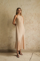 Lusscinia Camel (Vestido)