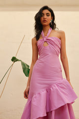 Vestido Merengue Malva