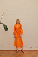 Falda Gasa Bossa Orange