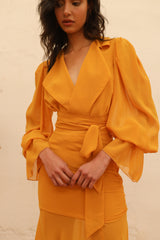 Blusa Gasa Cumbia Yellow