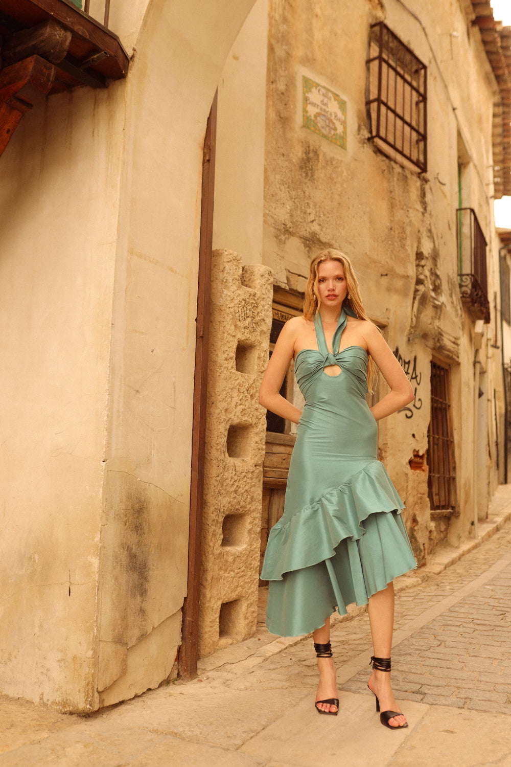 Vestido Merengue Aqua