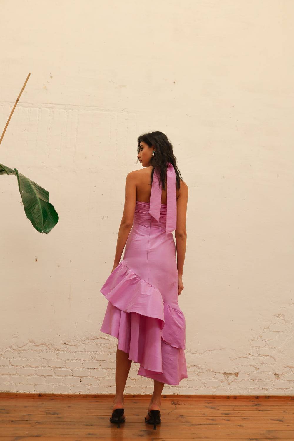 Vestido Merengue Malva