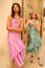 Vestido Merengue Malva