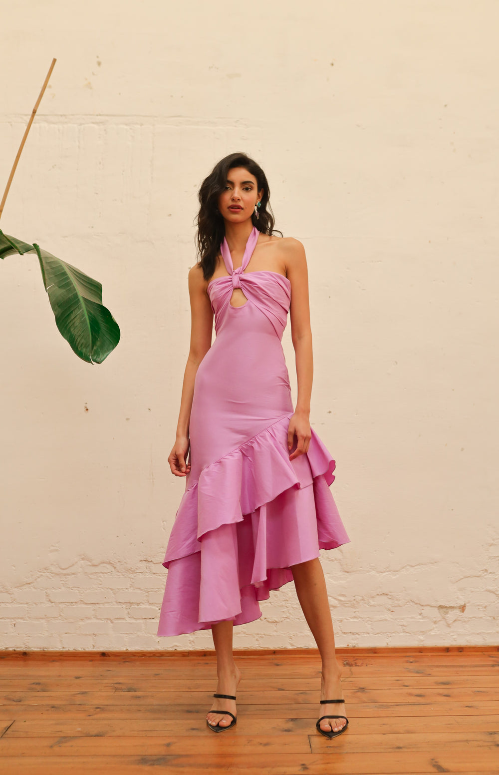 Vestido Merengue Malva