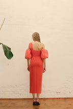 Vestido Mambo Coral