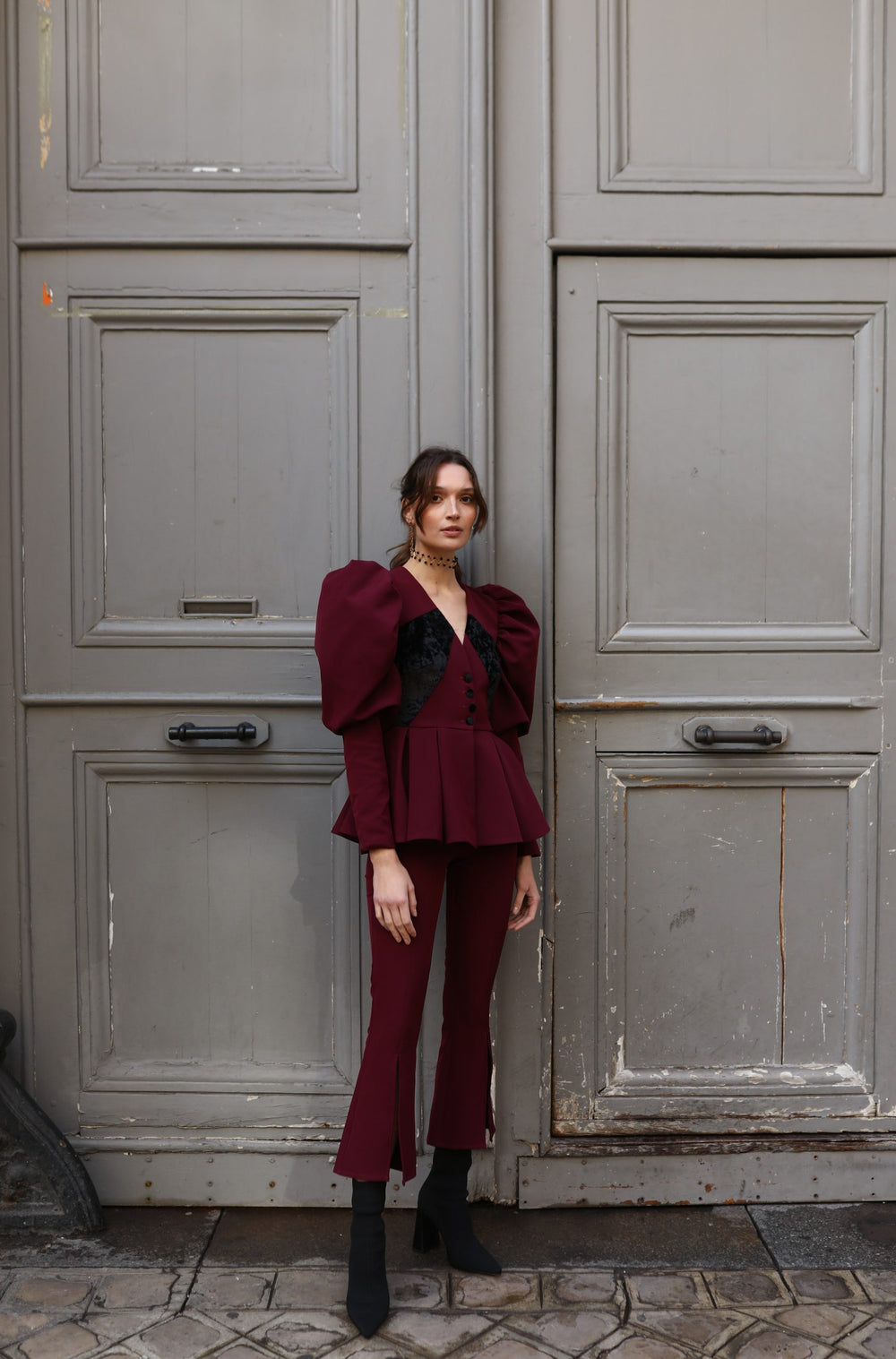 Onyx Bordeaux (Pantalon)