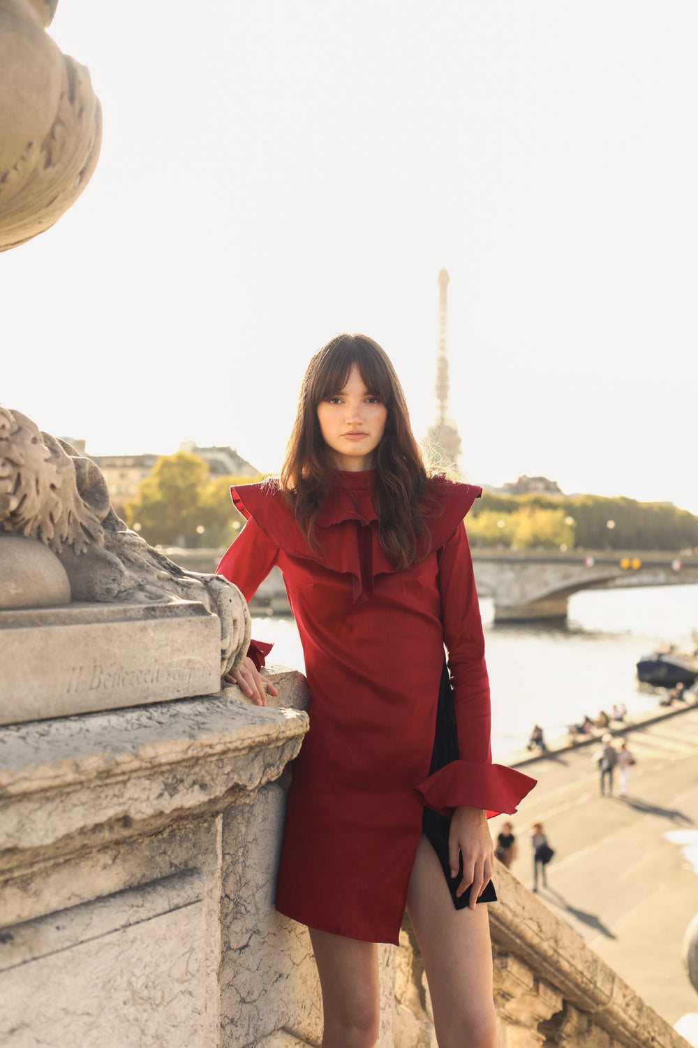 Busse Burdeaux (Vestido)